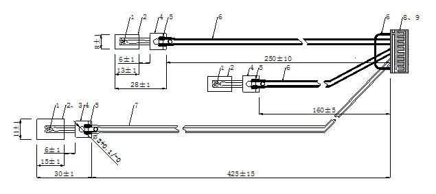 Thermistor-for-Laser-printer-roller-shaft-d2